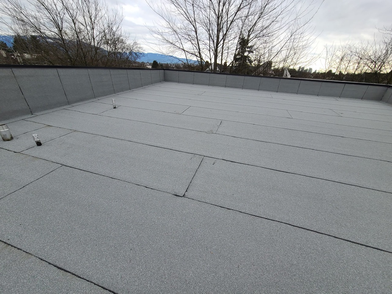 Torch On Roofing Job In Vancouver, BC<br>